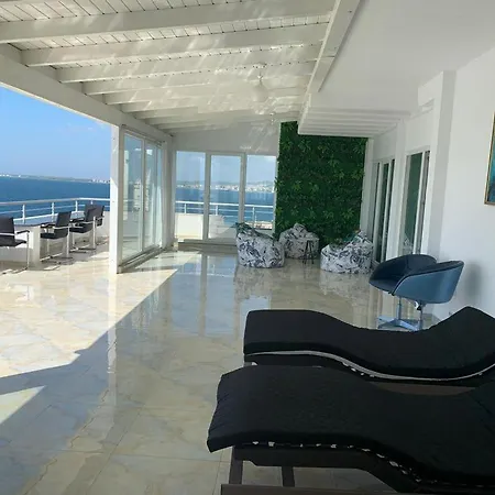公寓 Seaview Luxury Penthouse Kalaja *